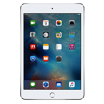 Apple iPad mini 4, Apple A8, iOS, 7.9 , Wi-Fi & Cellular, 16GB Silver